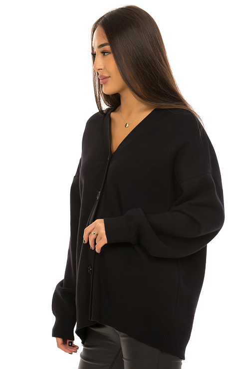 CHEERDUCK/11011 171 ЧЕРНЫЙ Кардиган женский CHEERDUCK цвет Черный