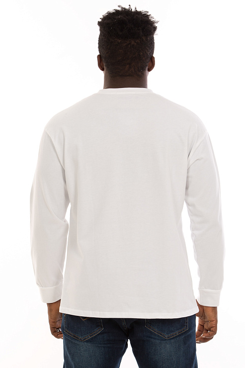 CHEERDUCK/GuaZ 803-2 БЕЛЫЙ Лонгслив  CHEERDUCK цвет Белый