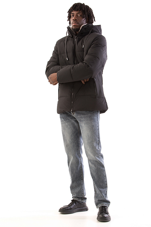 CHEERDUCK/5057 823-211 ЧЕРНЫЙ Куртка мужская CHEERDUCK цвет Черный