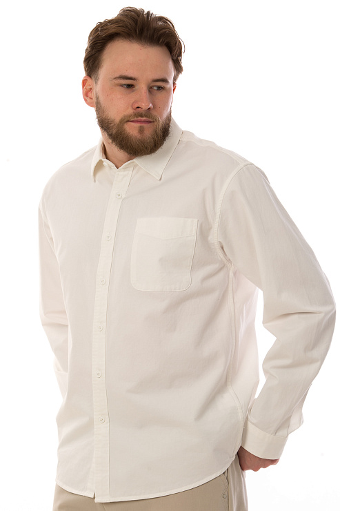 CHEERDUCK/4070 8101 БЕЛЫЙ Рубашка мужская CHEERDUCK цвет Белый