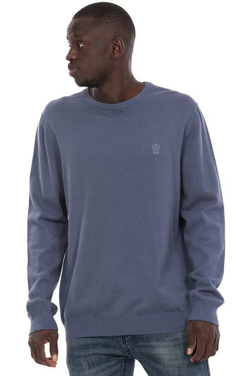 CHEER&DUCK/NIK 19118 СЕР.ГОЛУБ Джемпер мужской CHEERDUCK цвет Серый