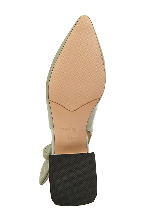 Туфли на каблуке SERGIO MANCHOT цвет Зеленый