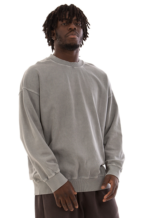 CHEERDUCK/4070 WY112A СЕРЫЙ Свитшот мужской CHEERDUCK цвет Серый