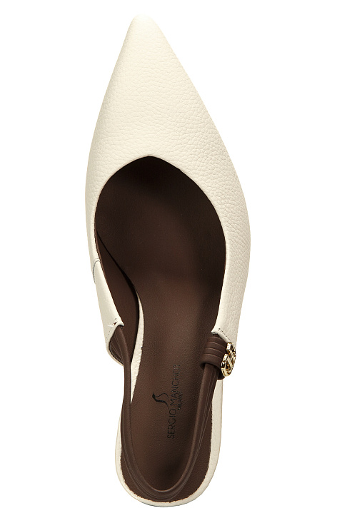 Туфли на каблуке SERGIO MANCHOT цвет Бежевый