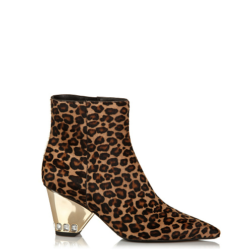 Ботильоны BALDININI цвет Леопардовый
