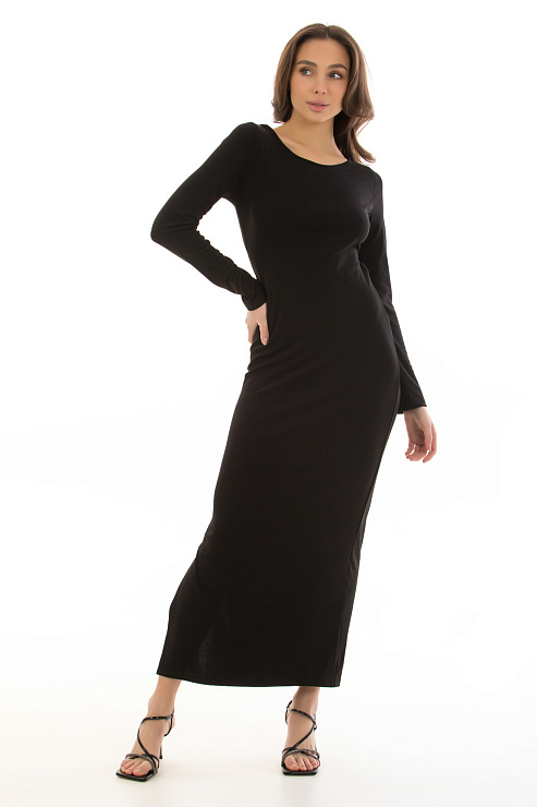 CHEERDUCK/TH 2543 ЧЕРНЫЙ Платье  CHEERDUCK цвет Черный