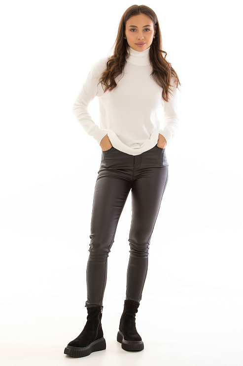 Fashion 3466 БЕЛЫЙ Водолазка женская FASHION цвет Белый