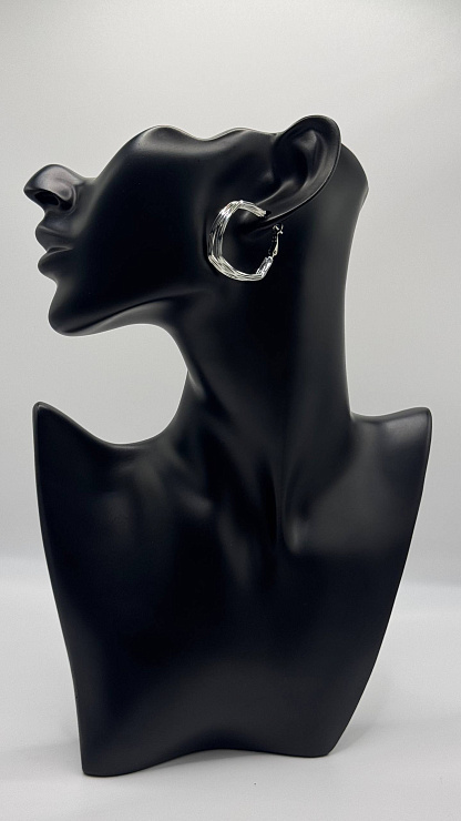 Серьги BELLABOA цвет Серебристый