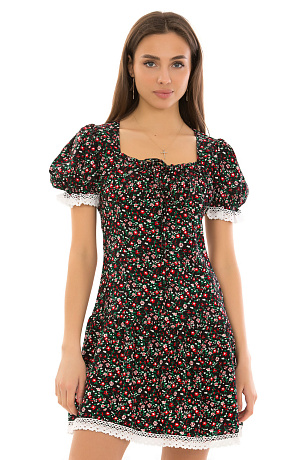 CHEERDUCK/Charm 7548 ЧЕРНЫЙ Платье  CHEERDUCK цвет Черный