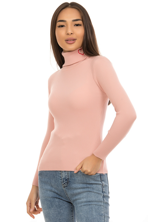 CHEER&DUCK/11011 920-1 РОЗОВ. Водолазка женская CHEERDUCK цвет Розовый