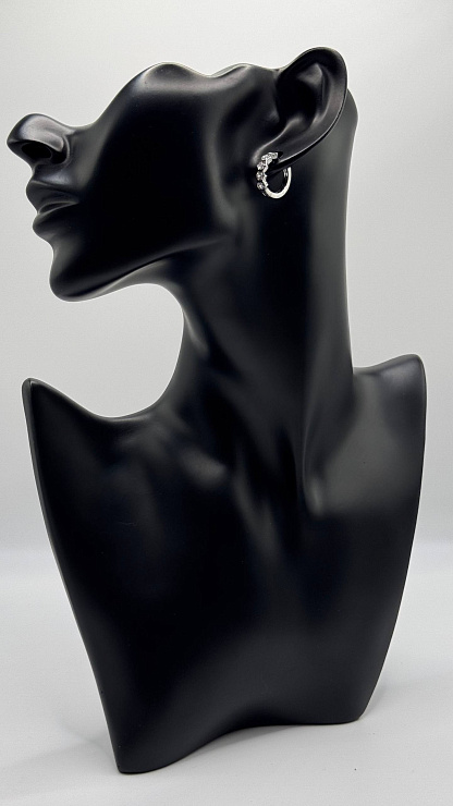 Серьги BELLABOA цвет Серебристый