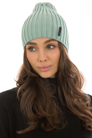 CHEERDUCK 0865 БИРЮЗА Шапка женская CHEERDUCK цвет Бирюзовый