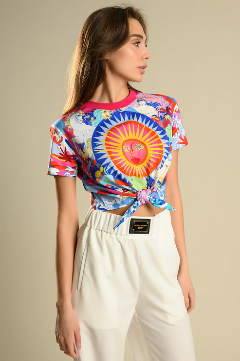 BELLABOA 111-245 СИНИЙ Футболка женская BELLABOA цвет Синий