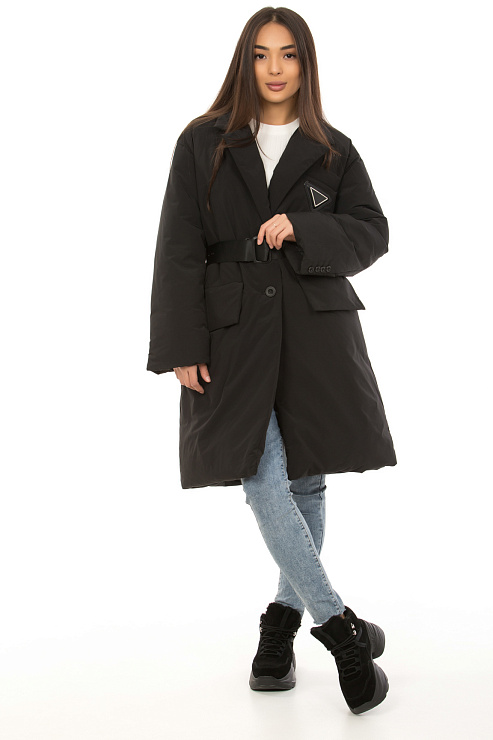 CHEER&DUCK/2030 678 ЧЕРН. Куртка женская CHEERDUCK цвет Черный