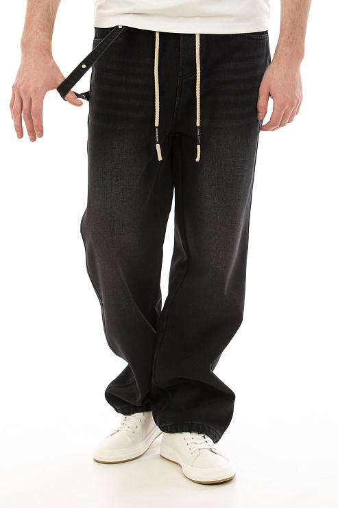 CHEERDUCK/4070 40078 ЧЕРНЫЙ Джинсы мужские CHEERDUCK цвет Черный