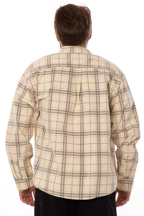 CHEERDUCK/4070 8112 БЕЖЕВЫЙ Рубашка мужская CHEERDUCK цвет Бежевый