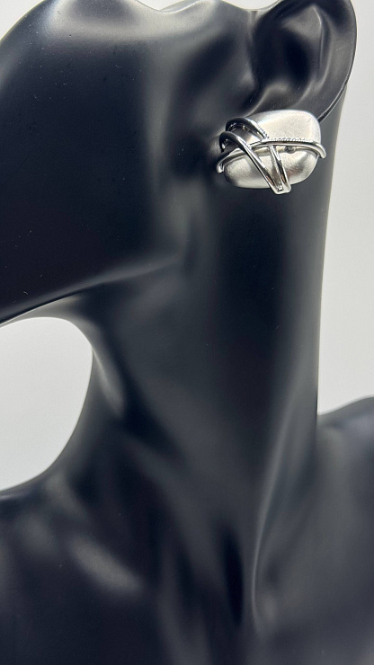 Серьги BELLABOA цвет Серебристый