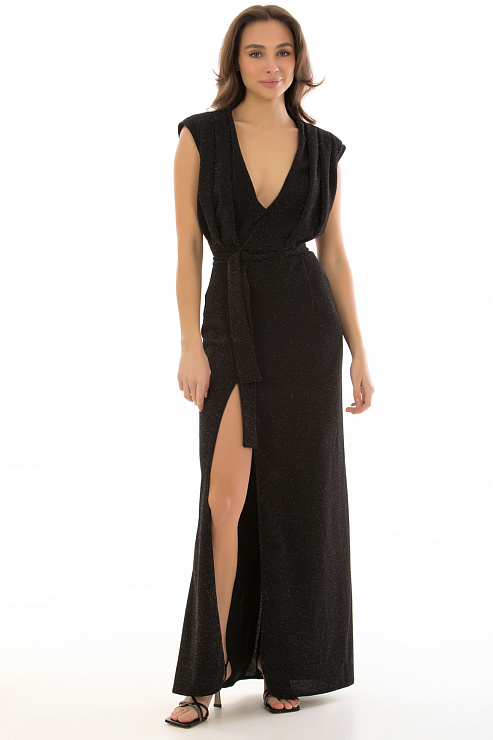 CHEERDUCK/TH 2546 ЧЕРНЫЙ Платье CHEERDUCK цвет Черный