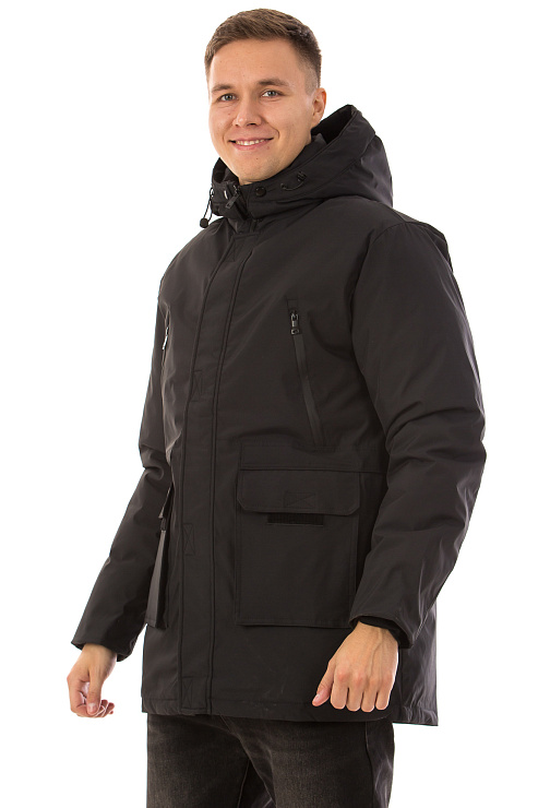 CHEERDUCK/2C62 8906 ЧЕРНЫЙ Пуховик мужской CHEERDUCK цвет Черный