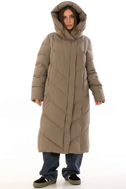 TOWMY C316 ХАКИ Пуховик женский TOWMY цвет Хаки