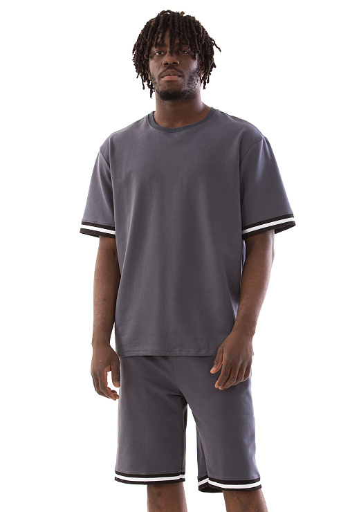 SAM SAM SH 290 СЕРЫЙ Костюм летний CHEERDUCK цвет Серый