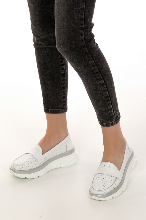 Слипоны SERGIO MANCHOT цвет Белый