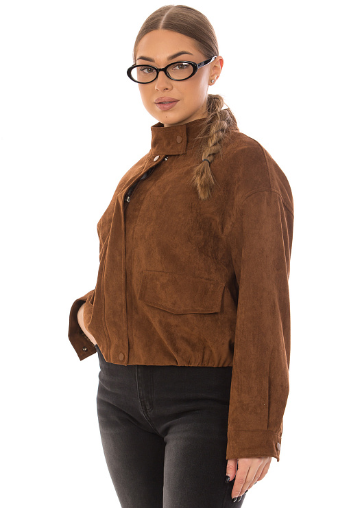 CHEERDUCK/2C22 5506 КОРИЧНЕВЫЙ Куртка д/с CHEERDUCK цвет Коричневый