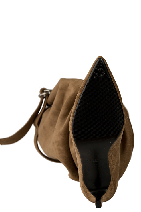 Сапоги на каблуке SERGIO MANCHOT цвет Бeжевый