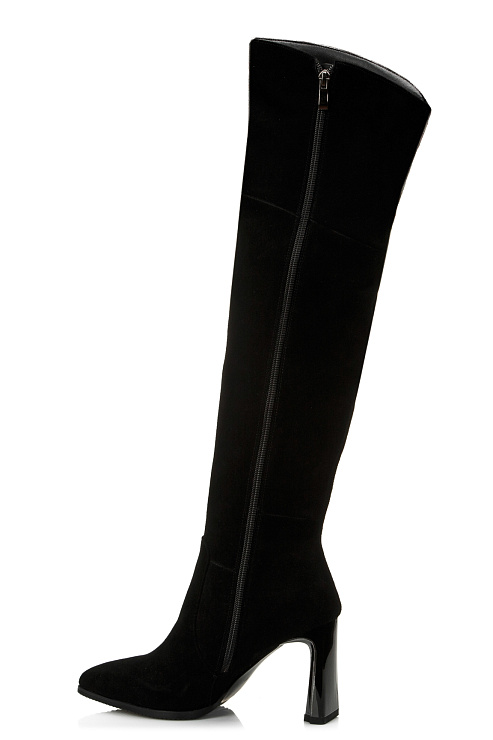 Ботфорты на каблуке SERGIO MANCHOT цвет Черный