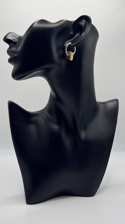 Серьги BELLABOA цвет Серебристый