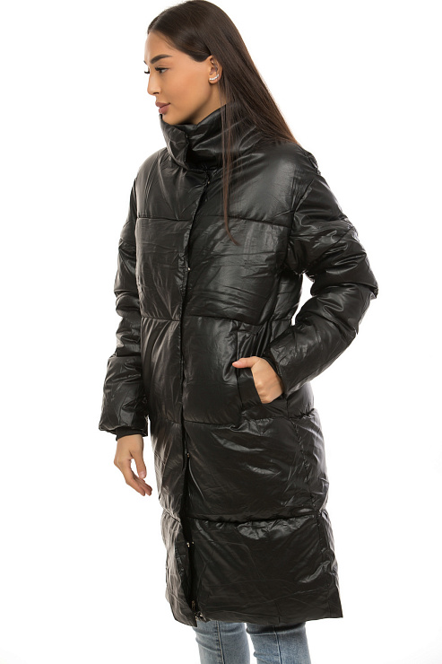 CHEER&DUCK/2030 908 ЧЕРН. Пуховик женский CHEERDUCK цвет Черный