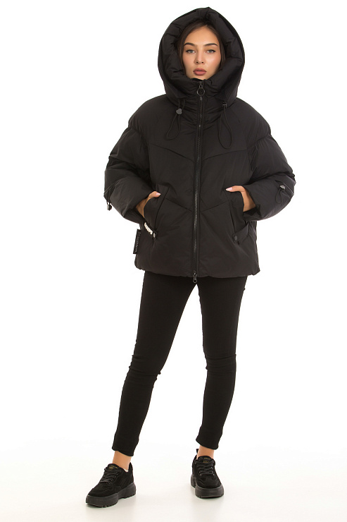 TOWMY 0089 ЧЕРНЫЙ Пуховик женский TOWMY цвет Черный