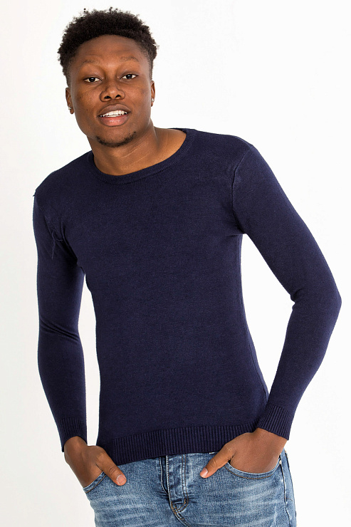 CHEER&DUCK/Yi deng lu 1938 ТЕМН. СИН. Джемпер CHEERDUCK цвет Синий