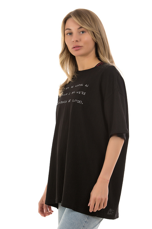 Футболка CHEERDUCK цвет Черный