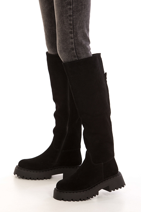 Ботфорты ТОФА цвет Черный
