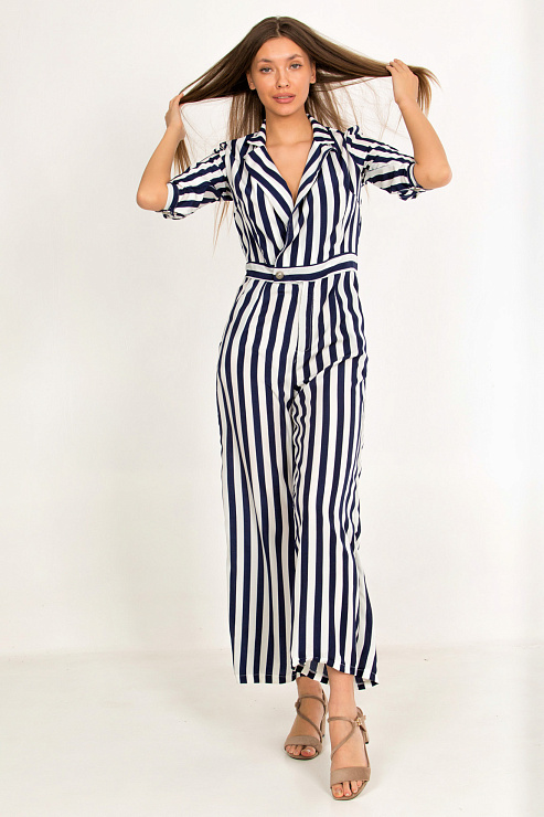 MANQI 513 СИН. Комбинезон женский CHEERDUCK цвет Синий