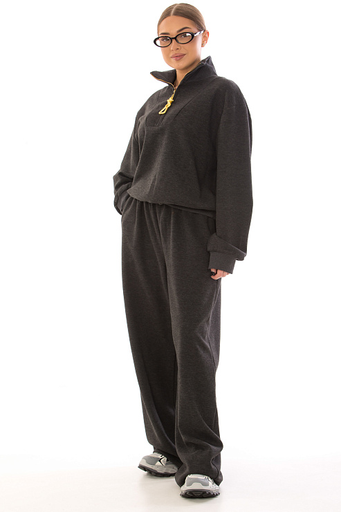 CHEERDUCK/2C19 7759 СЕРЫЙ Костюм женский CHEERDUCK цвет Серый