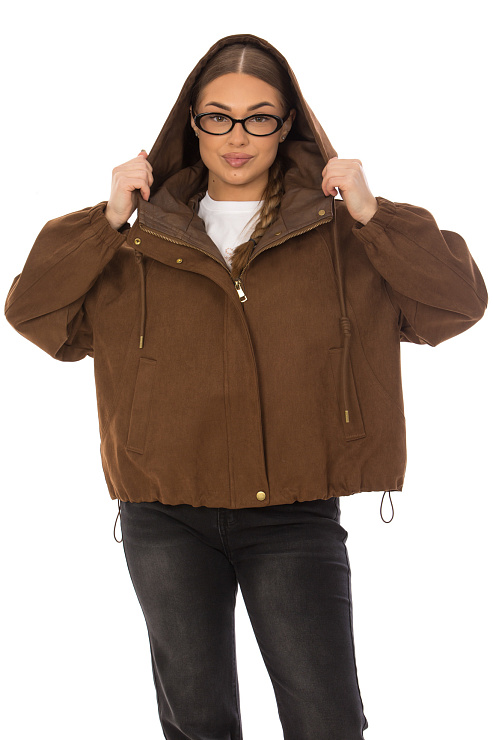 CHEERDUCK/2C22 25105 Т.КОРИЧНЕВЫЙ Куртка д/с CHEERDUCK цвет Коричневый