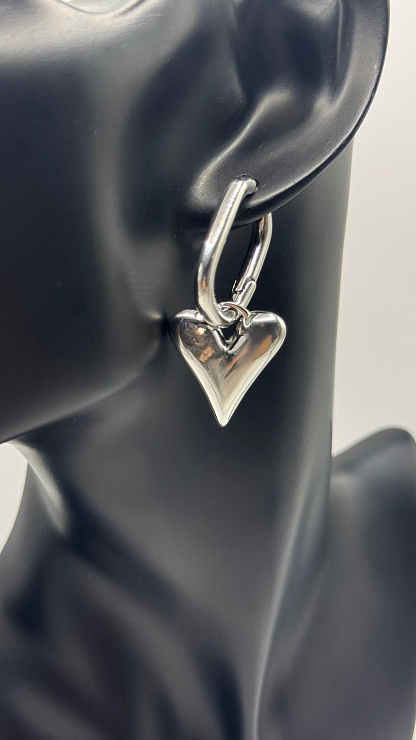 Серьги BELLABOA цвет Серебристый