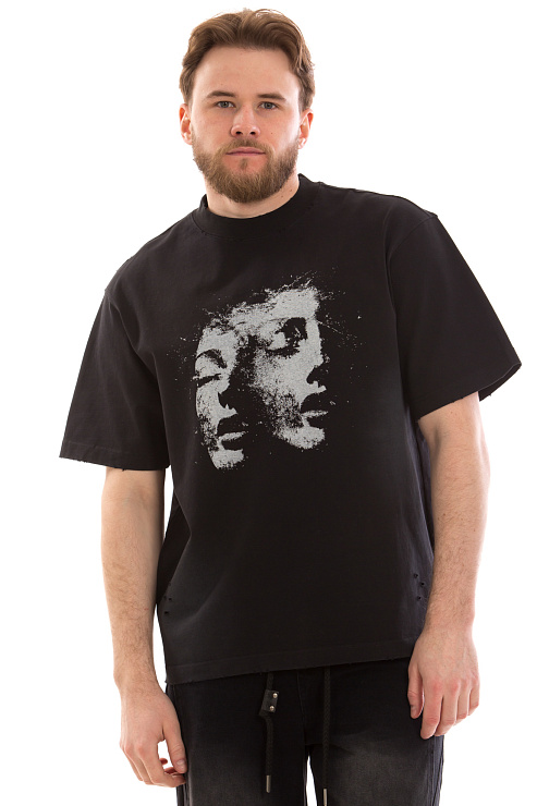 CHEERDUCK/4070 1358 ЧЕРНЫЙ Футболка мужская CHEERDUCK цвет Черный