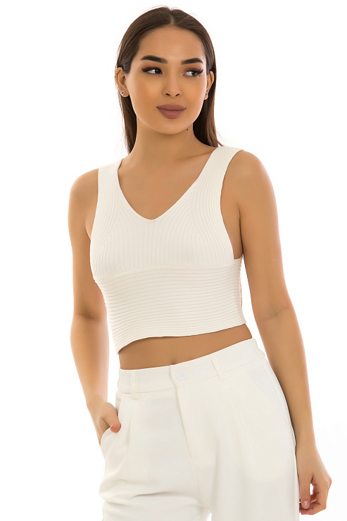 Топ CHEERDUCK цвет Белый