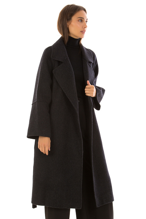 CHEERDUCK/5078 3030 ЧЕРНЫЙ Пальто женское CHEERDUCK цвет Черный