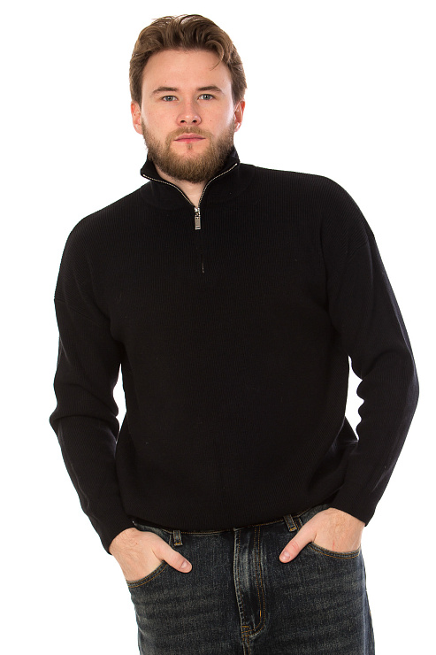 CHEERDUCK/4070 8501 ЧЕРНЫЙ Кофта мужская CHEERDUCK цвет Черный