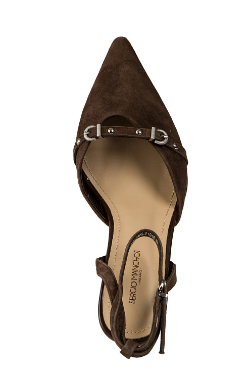 Туфли на каблуке SERGIO MANCHOT цвет Коричневый
