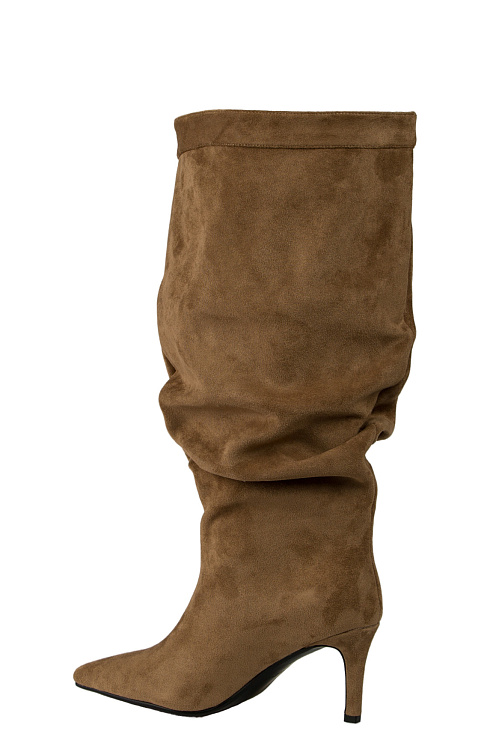 Сапоги на каблуке SERGIO MANCHOT цвет Бeжевый