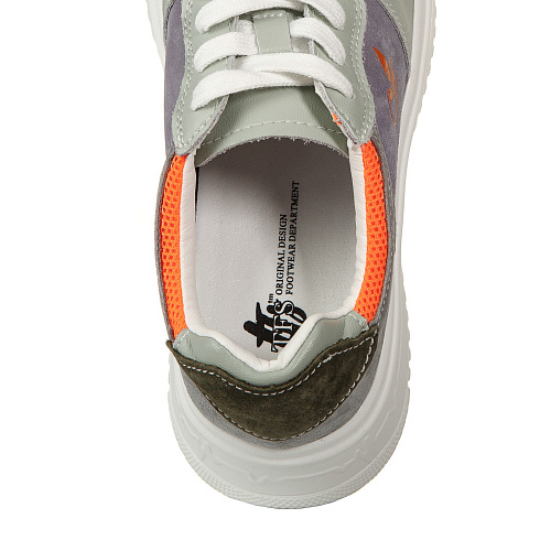 Кеды ТОФА цвет Зеленый