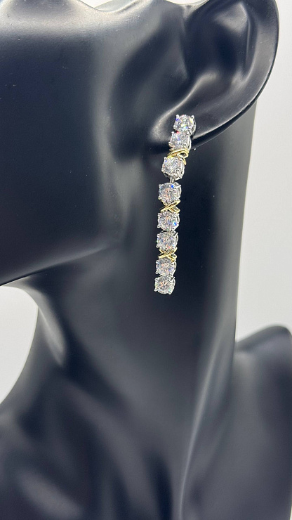 Серьги BELLABOA цвет Серебристый