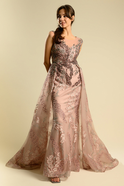 BELLABOA 1005 РОЗОВЫЙ Вечернее платье BELLABOA цвет Розовый