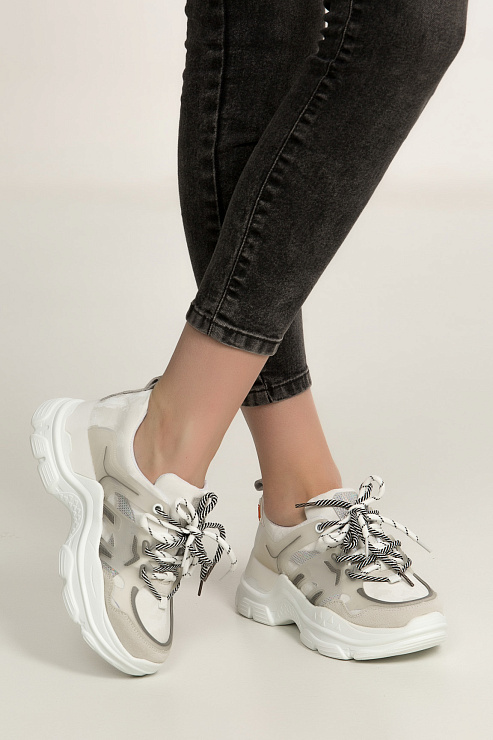 Кроссовки SERGIO MANCHOT цвет Бежевый