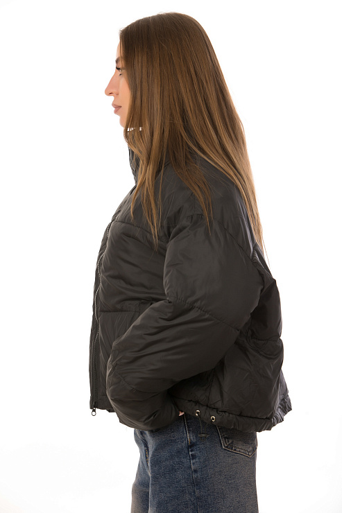 CHEERDUCK/2025 A20 ЧЕРНАЯ Куртка женская CHEERDUCK цвет Черный